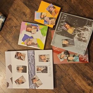 Seventeen Albums and Photcards